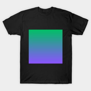 Purple Green Gradient T-Shirt